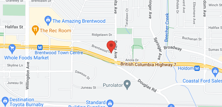 map of PH5 4888 BRENTWOOD DRIVE